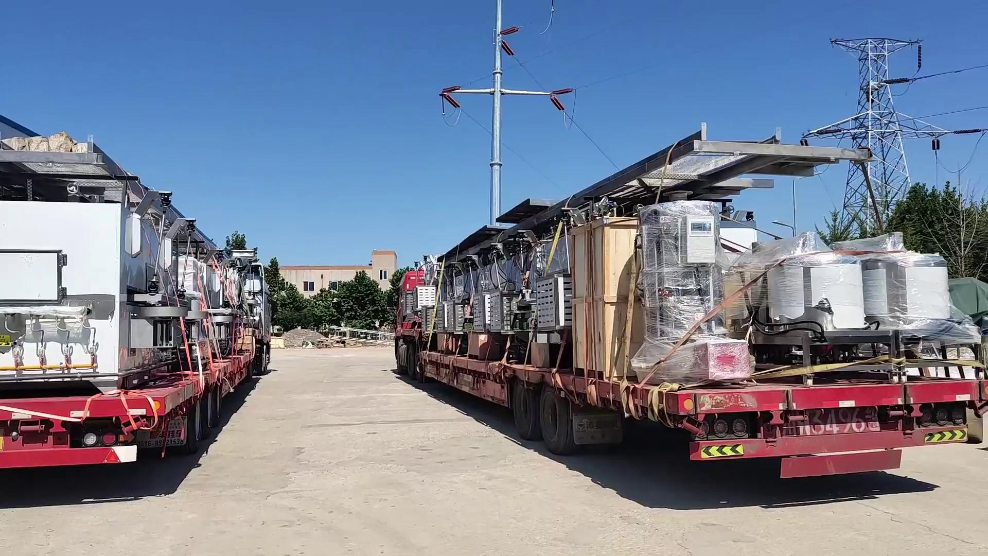 裹衣烘烤生產(chǎn)線(xiàn)設(shè)備發(fā)貨